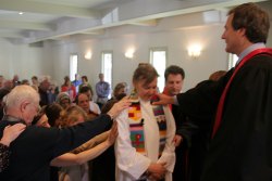 Kate's Installation as Pastor